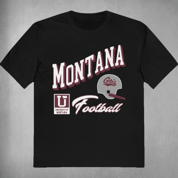 University Of Montana Football NCAA Team Fan Gift Graphic Sports T-shirt 159 - Picture 1 of 5